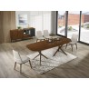 Casabianca CALICO Dining Table In Walnut Veneer - Lifestyle - Casabianca CALICO Dining Table In Walnut Veneer - Lifestyle