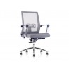 JET Arm Light Gray Office Chair - JET Arm Light Gray Office Chair