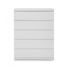 Anna Chest High Gloss White Full Extension Drawers