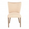 LumiSource Addison Dining Chair - Set of 2 - LIGHT BROWN - Front - LumiSource Addison Dining Chair - Set of 2 - LIGHT BROWN - Front