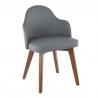 LumiSource Ahoy Chair - GREY - Perspective - LumiSource Ahoy Chair - GREY - Perspective