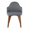 LumiSource Ahoy Chair - GREY - Front - LumiSource Ahoy Chair - GREY - Front