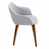 LumiSource Campania Chair - GREY - Side - LumiSource Campania Chair - GREY - Side