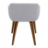 LumiSource Campania Chair - GREY - Rear - LumiSource Campania Chair - GREY - Rear
