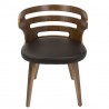 LumiSource Cosi Chair - BROWN - Front - LumiSource Cosi Chair - BROWN - Front