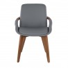 LumiSource Cosmo Chair - GREY - Front