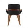 LumiSource Cosmo Chair - BLACK - Rear