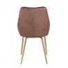 LumiSource Diana Chair - Set of 2 - BROWN - Rear - LumiSource Diana Chair - Set of 2 - BROWN - Rear