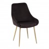 LumiSource Diana Chair - Set of 2 - BLACK - Perspective - LumiSource Diana Chair - Set of 2 - BLACK - Perspective