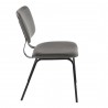 LumiSource Foundry Chair - Set of 2 - GREY - Side - LumiSource Foundry Chair - Set of 2 - GREY - Side