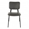 LumiSource Foundry Chair - Set of 2 - GREY - Front - LumiSource Foundry Chair - Set of 2 - GREY - Front