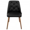 LumiSource Giovanni Chair - BLACK - Front - LumiSource Giovanni Chair - BLACK - Front