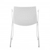 LumiSource Matcha Chair - Set of 2 - WHITE - Rear - LumiSource Matcha Chair - Set of 2 - WHITE - Rear
