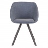 LumiSource Matisse Chair - Set of 2 - BLUE - Front - LumiSource Matisse Chair - Set of 2 - BLUE - Front