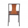 LumiSource Osaka Chair - Set of 4 - WALNUT - Rear - LumiSource Osaka Chair - Set of 4 - WALNUT - Rear