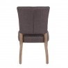 LumiSource Rita Dining Chair - Set of 2 - GREY - Rear - LumiSource Rita Dining Chair - Set of 2 - GREY - Rear