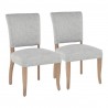 LumiSource Rita Dining Chair - Set of 2 - GREEN/GREY  - LumiSource Rita Dining Chair - Set of 2 - GREEN/GREY 