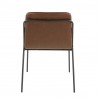 LumiSource Stefani Chair - Set of 2 - BROWN - Rear - LumiSource Stefani Chair - Set of 2 - BROWN - Rear