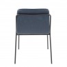 LumiSource Stefani Chair - Set of 2 - BLUE - Rear - LumiSource Stefani Chair - Set of 2 - BLUE - Rear