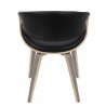 LumiSource Symphony Chair - Light Grey + Black - Rear - LumiSource Symphony Chair - Light Grey + Black - Rear
