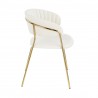 LumiSource Tania Chair - Set of 2 - WHITE - Side - LumiSource Tania Chair - Set of 2 - WHITE - Side