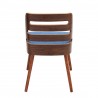 LumiSource Trevi Chair - BLUE - Rear - LumiSource Trevi Chair - BLUE - Rear