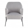 LumiSource Daniella Accent Chair - GREY - Front - LumiSource Daniella Accent Chair - GREY - Front