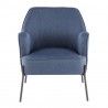 LumiSource Daniella Accent Chair - BLUE - Front - LumiSource Daniella Accent Chair - BLUE - Front