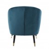 LumiSource Matisse Accent Chair - TEAL - Rear - LumiSource Matisse Accent Chair - TEAL - Rear