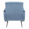 LumiSource Rafael Lounge Chair - TEAL - Rear - LumiSource Rafael Lounge Chair - TEAL - Rear