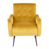 LumiSource Rafael Lounge Chair - YELLOW - Front - LumiSource Rafael Lounge Chair - YELLOW - Front