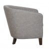 LumiSource Shelton Club Chair - LIGHT GREY - Side - LumiSource Shelton Club Chair - LIGHT GREY - Side
