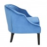LumiSource Sofia Accent Chair - BLUE - Side - LumiSource Sofia Accent Chair - BLUE - Side