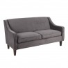 LumiSource Telluride Sofa - BLACK - Perspective - LumiSource Telluride Sofa - BLACK - Perspective