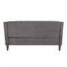 LumiSource Telluride Sofa - BLACK - Rear - LumiSource Telluride Sofa - BLACK - Rear