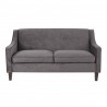 LumiSource Telluride Sofa - BLACK - Front - LumiSource Telluride Sofa - BLACK - Front