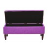 Cambridge Storage Bench - Opened - Purple - Cambridge Storage Bench - Opened - Purple