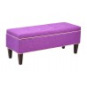 Cambridge Storage Bench - Purple - Cambridge Storage Bench - Purple