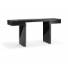Delaney Console In High Black - Angled - Delaney Console In High Black - Angled