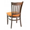 European Beechwood Wood Dining Chair - CON-06S - Back Angled - European Beechwood Wood Dining Chair - CON-06S - Back Angled