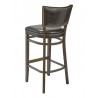 European 42" Beech Wood Barstool - CON-16B - Back - European 42" Beech Wood Barstool - CON-16B - Back