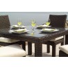 Contempo 42" Square Umbrella Dining Table - Lifestyle 1 - Contempo 42" Square Umbrella Dining Table - Lifestyle 1