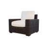 Contempo Lounge Chair in Aged Walnut Wicker Finish - Angled - Contempo Lounge Chair in Aged Walnut Wicker Finish - Angled