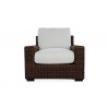 Contempo Lounge Chair in Aged Walnut Wicker Finish - Front - Contempo Lounge Chair in Aged Walnut Wicker Finish - Front