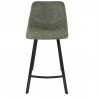 LumiSource Outlaw Counter Stool - Set of 2 - GREEN - Front - LumiSource Outlaw Counter Stool - Set of 2 - GREEN - Front