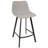 LumiSource Outlaw Counter Stool - Set of 2 - GREY - Perspective - LumiSource Outlaw Counter Stool - Set of 2 - GREY - Perspective