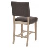 Carson Counter Stool - Elite Pewter Bonded - Back - Carson Counter Stool - Elite Pewter Bonded - Back
