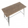 LumiSource Oregon Counter Table - Antique + Espresso - LumiSource Oregon Counter Table - Antique + Espresso