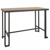 LumiSource Roman Counter Table - Grey + Natural - Perspective - LumiSource Roman Counter Table - Grey + Natural - Perspective