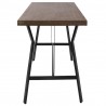 LumiSource Wishbone Counter Table - Side - LumiSource Wishbone Counter Table - Side